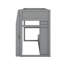 Lit mezzanine simple avec bureau et support à vêtements suspendu-1695741097-1695741014