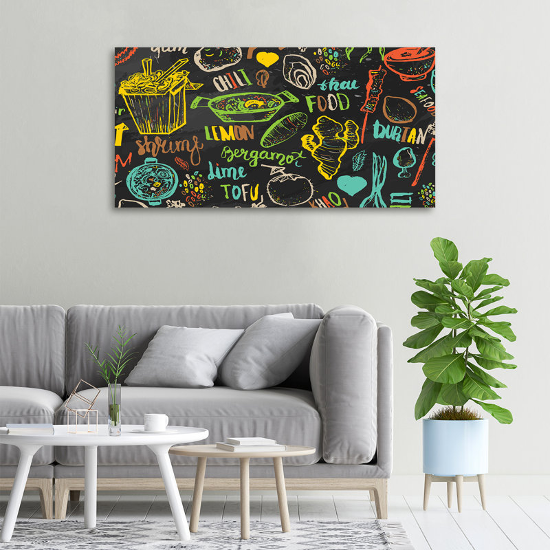 Thai Food - Wrapped Canvas Print