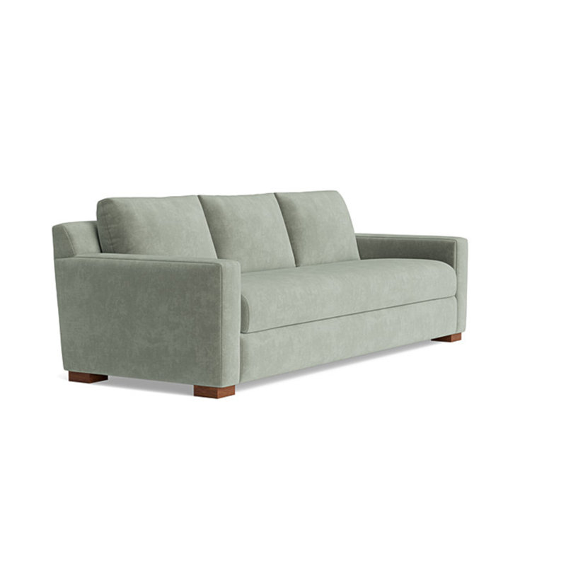 Catalina Sofa (95"), Velvet - Sage