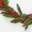 65" Faux Red Berries Cypress Garland