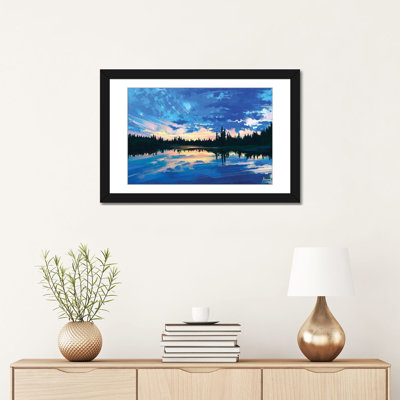 « around us », reproduction d’impression sur toile tendue