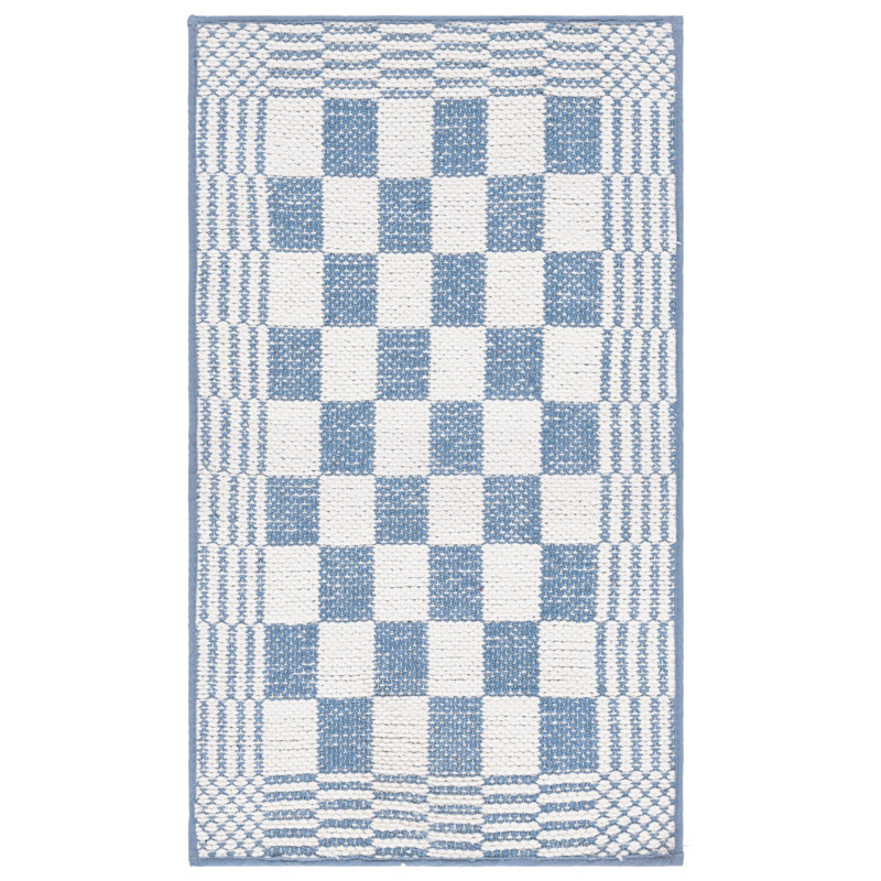 Tapis à carreaux en coton Deco, Rectangulaire 2 pi x 3 pi