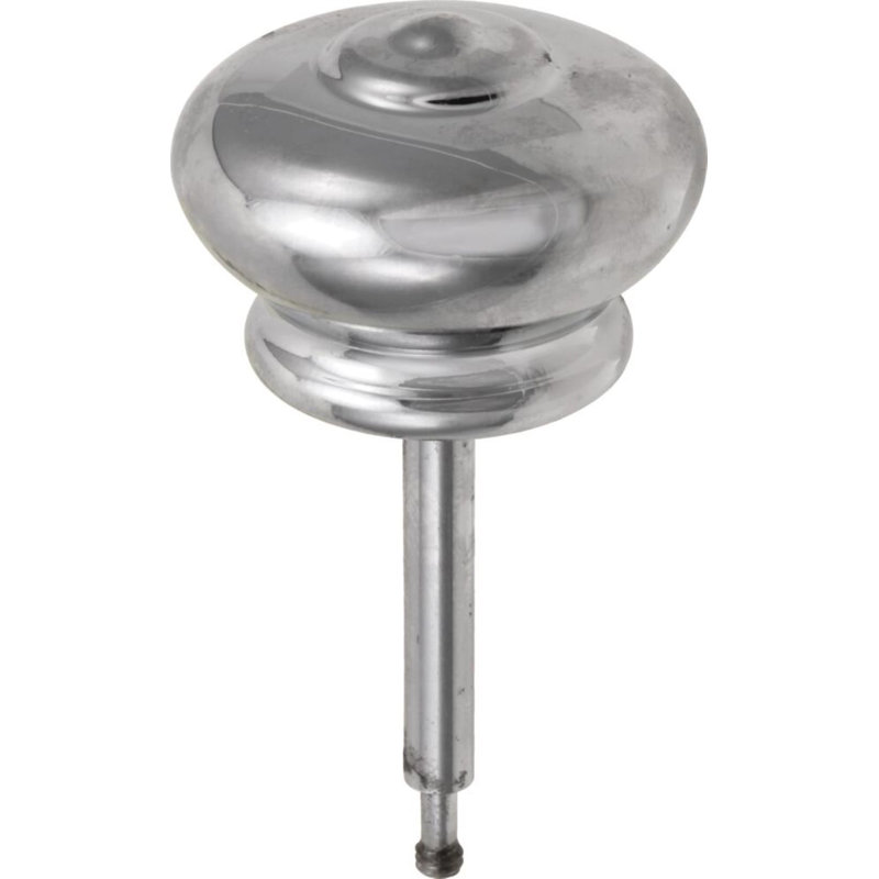Tringle de baignoire romaine et faîteau Leland, Chrome