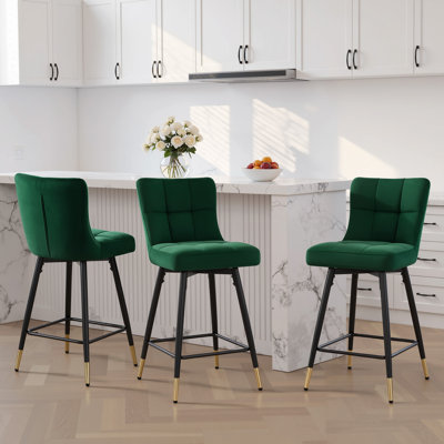 Tabouret de bar pivotant 26 po