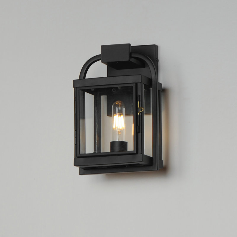Bonham-Outdoor Wall Mount, 12" H x 7.5" W x 6.75" D