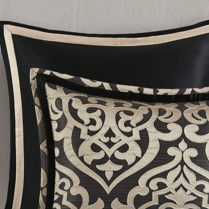 8 pièces Édredon très grand avec texture, coussins décoratifs, confort à l'année