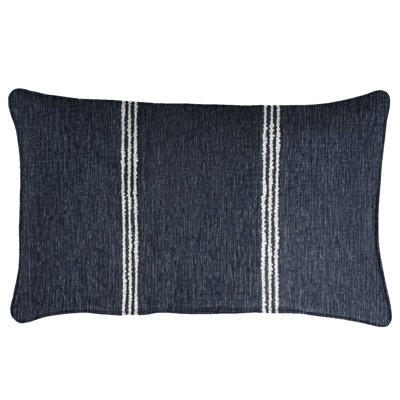 Lengthen Sunbrella® Lumbar Rectangular Indoor/Outdoor Pillow Cover & Insert