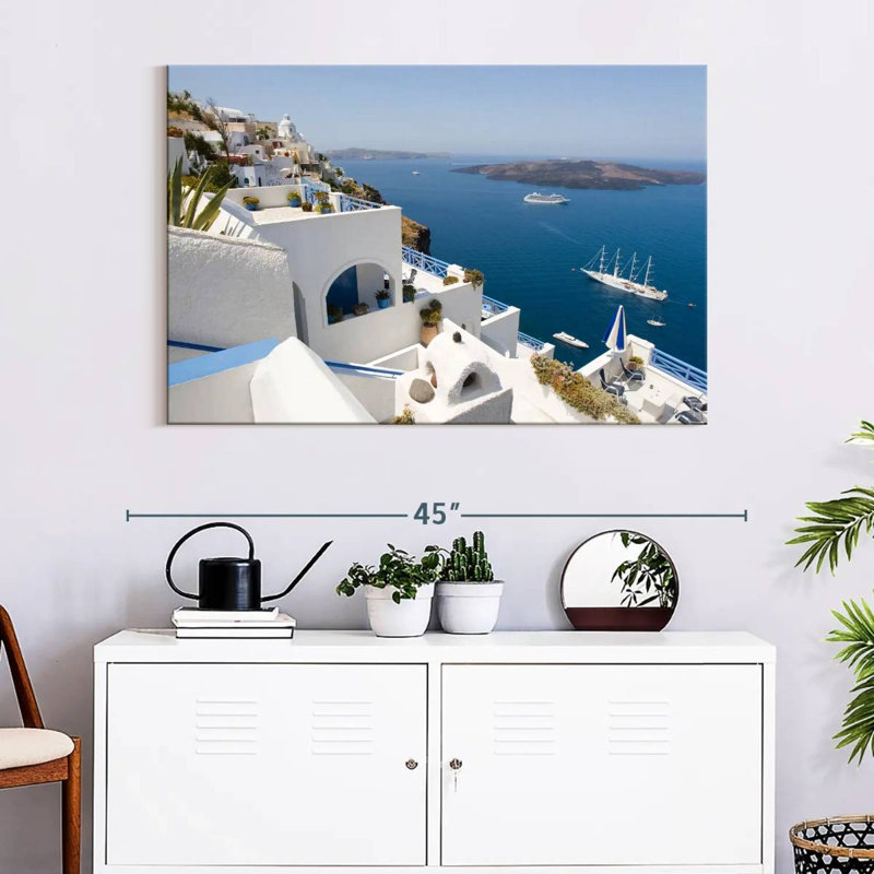 Gillard Santorini Coast, 26" H x 39" W