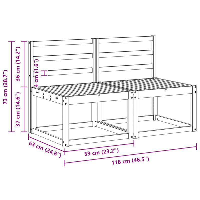 Patio Sofa, 2