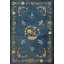 Antique Peking Small Scatter Size Wool Blue Rug