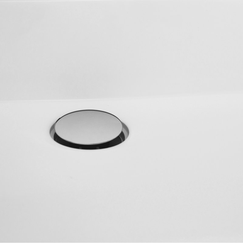 Nantucket Sinks 15'' Glossy Rectangular Bathroom Sink