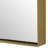 Naja Stainless Steel Arch Wall Mirror