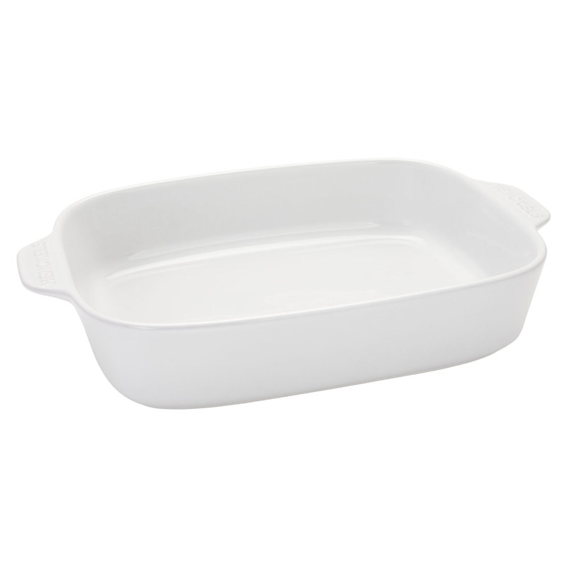 Henckels White Ceramic 8-Piece Bakeware and Serving Set