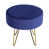 Velours bleu foncé est en rupture de stock