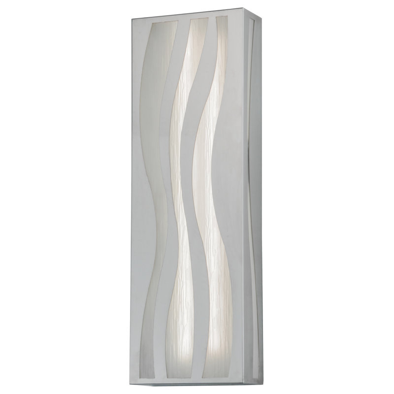 2 - Light LED Flush Mounted Sconce