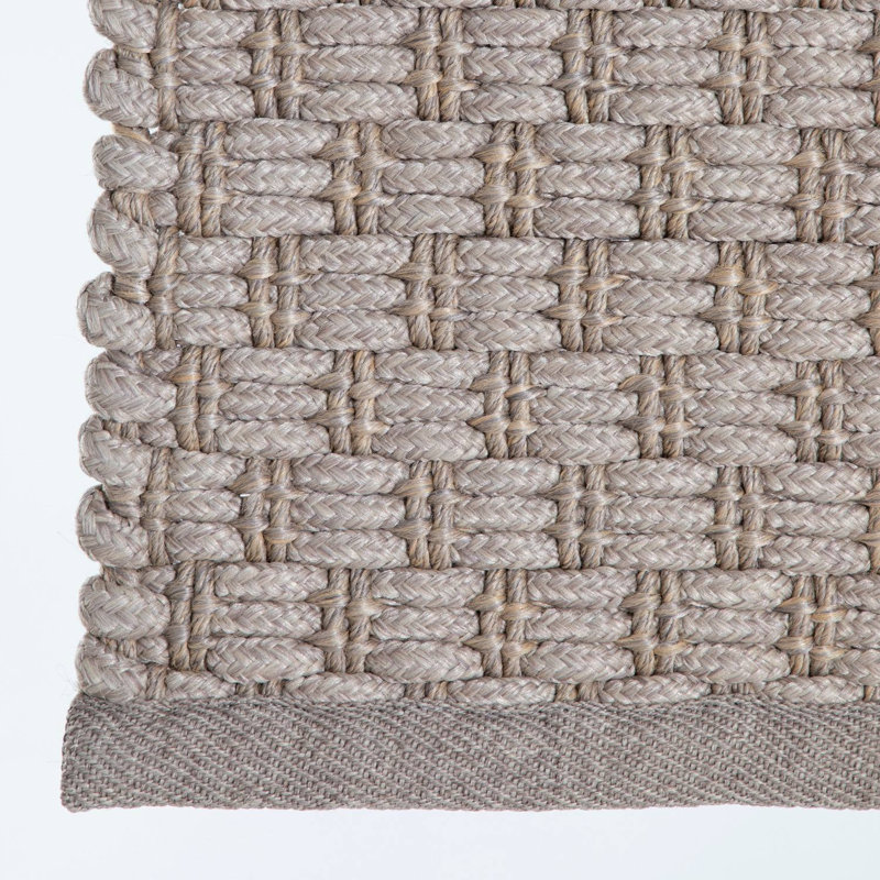 Wendy Jane Geometric Area Rug in Taupe/Brown, Rectangle 7'10" x 9'10"