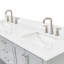 ARIEL Magnolia 72 Double Bathroom Vanity with Top-31206964-55194065