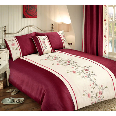 Anahla Floral Bedding with Pillowcases Included