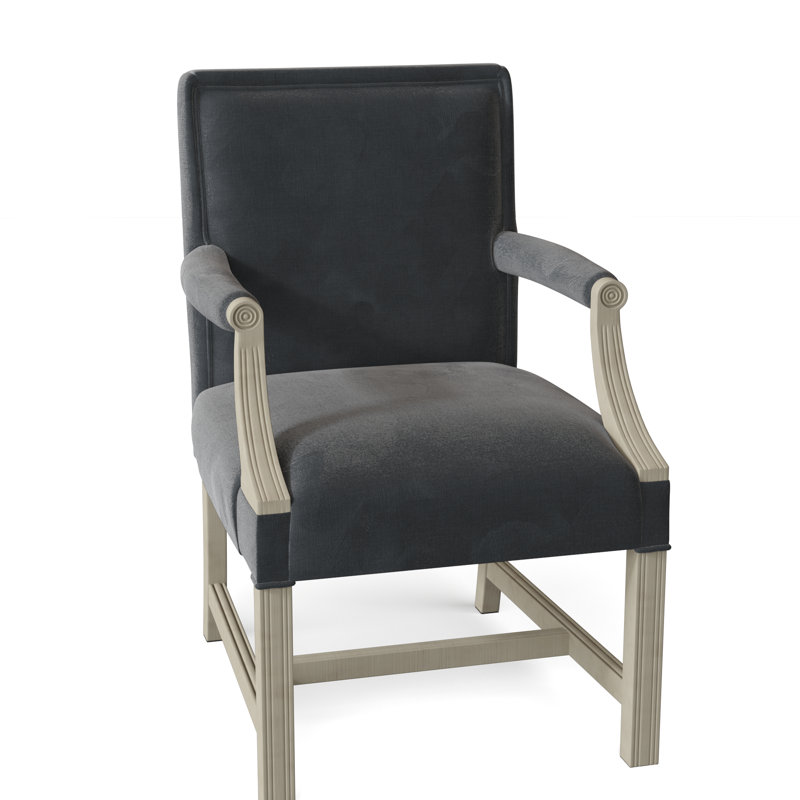 Warwick Upholstered Arm Chair, 9953 Willow, Almond Buff