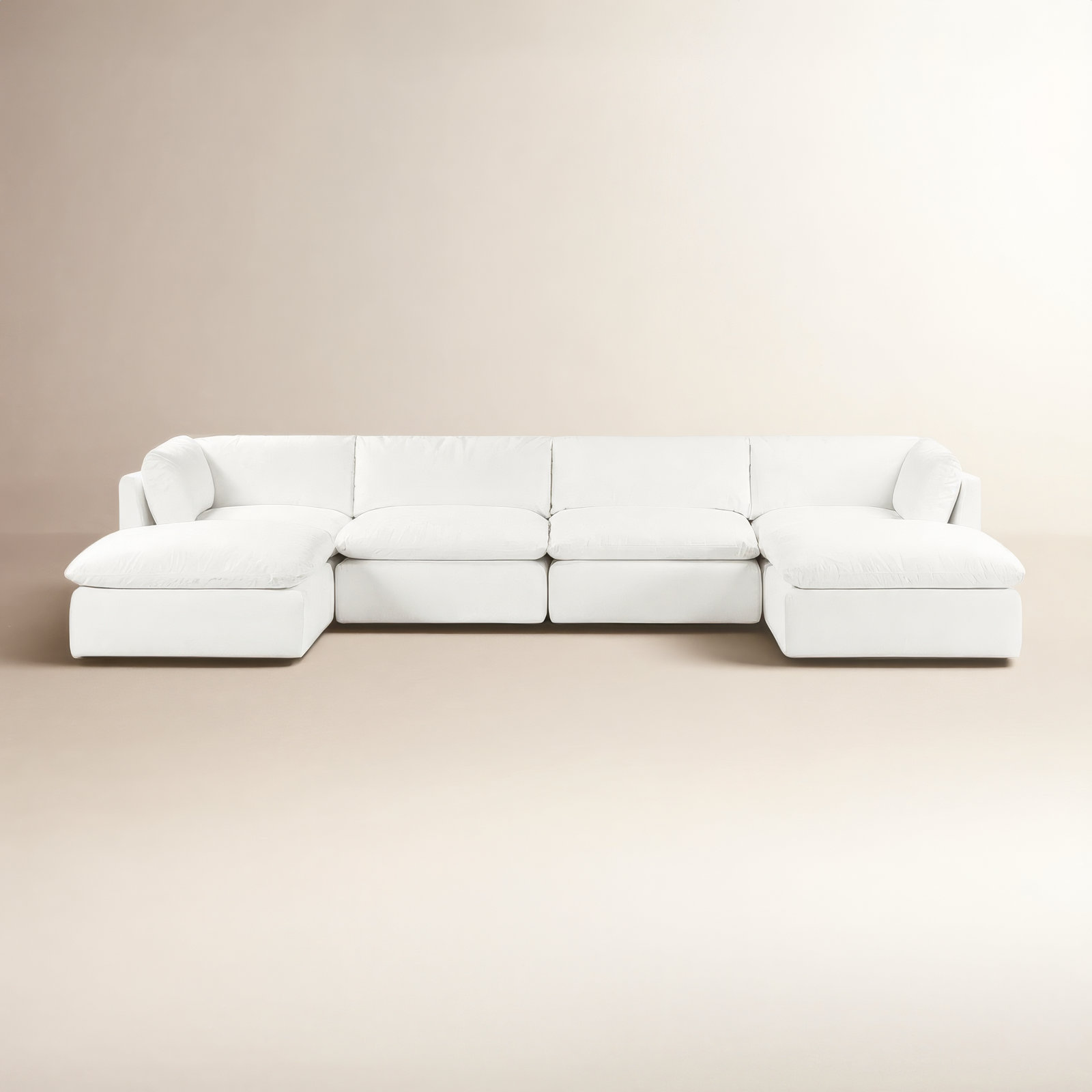 Davos Modular Upholstered Chaise U-Sectional
