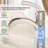 Single-Hole Single-Handle Bathroom Faucet With Drain Assembly-113578581