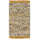 Cierra Abstract Hand Braided Wool Area Rug in Gray/Khaki
