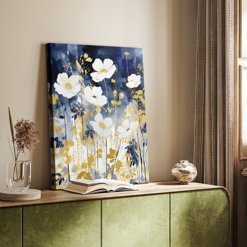 FLORAL Series CCCCLXVII - Gallery Cavas sur mesure, H 36 po x l 24 po