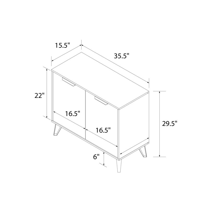 Villareal 35.5'' Sideboard