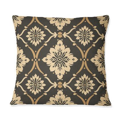 Brown Rustic Elegant Charm II - Country Pillow