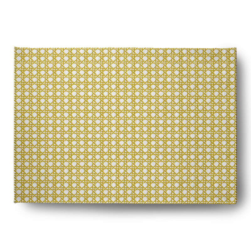 Chenille Geometric Indoor Rug, Rectangle 4' x 6'