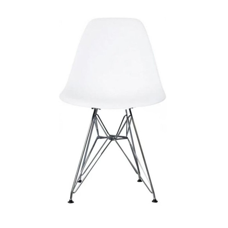 Chaise en plastique Alaska, Blanc