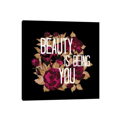 Beauty Is Being You V by Julia Di Sano - Wrapped Canvas Gallery-Wrapped Canvas Giclée