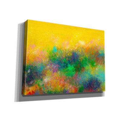 «Epic Graffiti« The Van Gogh's Garden »par Cesare Bellassai, art mural sur toile, 16 po x 12 po