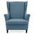 Polyester gris / bleu