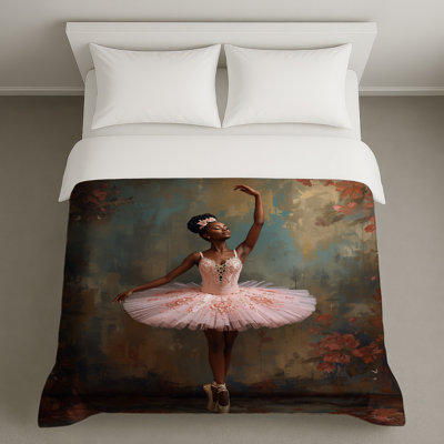 Housse de couette ballerine en tutu rose