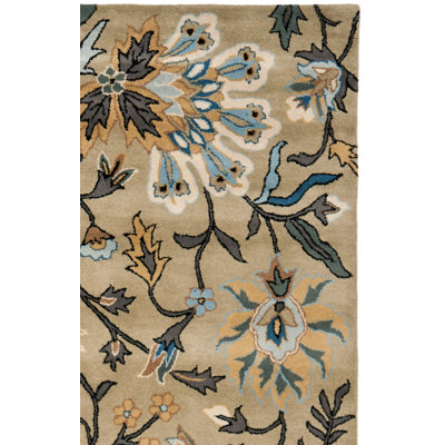 Jardin Hand Tufted Wool Floral Rug