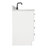 Jameal 48'' Solid Wood Single Bathroom Vanity with 0.75'' Carrara Marble Top Sink-67867331-105505379