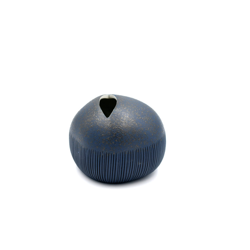 Vase de table Amariona, Bleu
