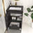Monterey 23.6" Inch Freestanding Bathroom Vanity + Reinforced Black Acrylic Sink-2018735340