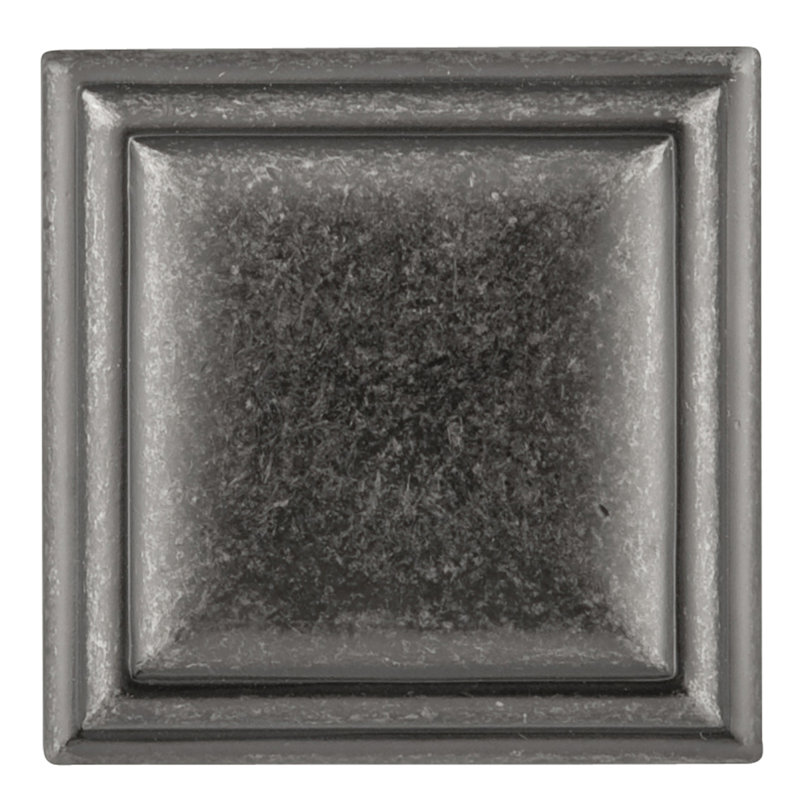 Poignée carrée 1 5/16 po Somerset, Nickel noir vibré