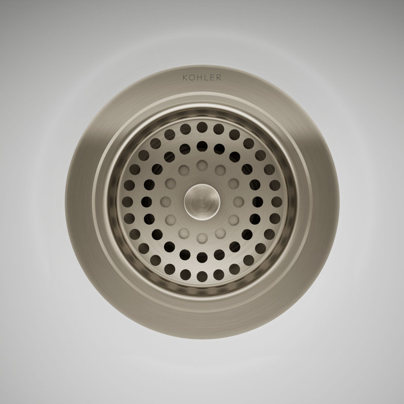 Duostrainer Basket Strainer, Vibrant Brushed Nickel