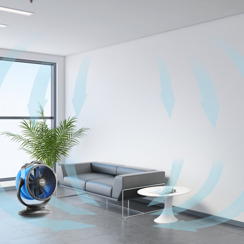 XPOWER 60.5cm Oscillating Floor Fan Fan