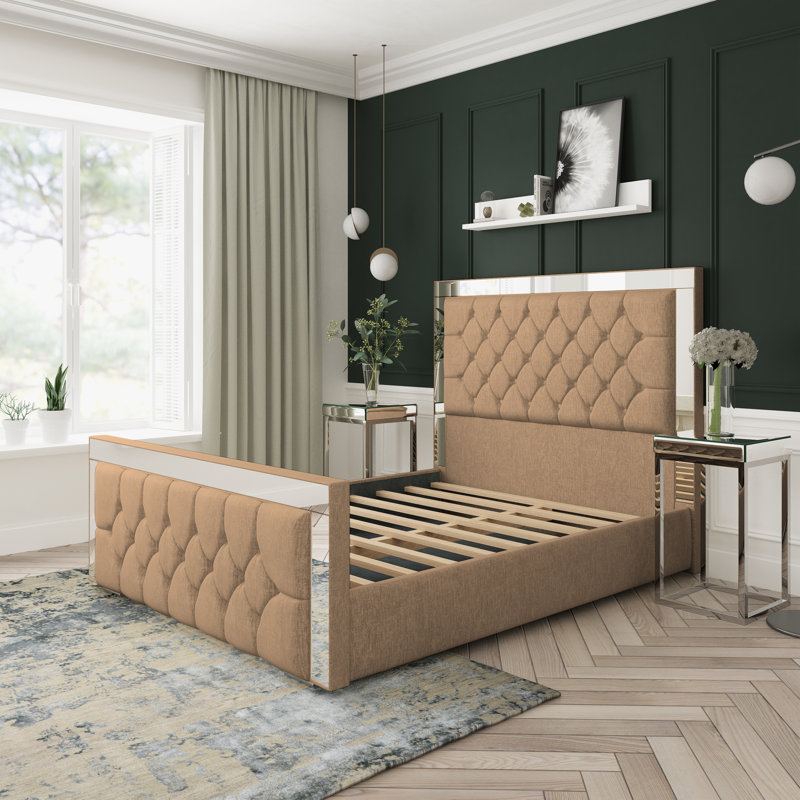 Divan Bed Base, Single (3'), Mink