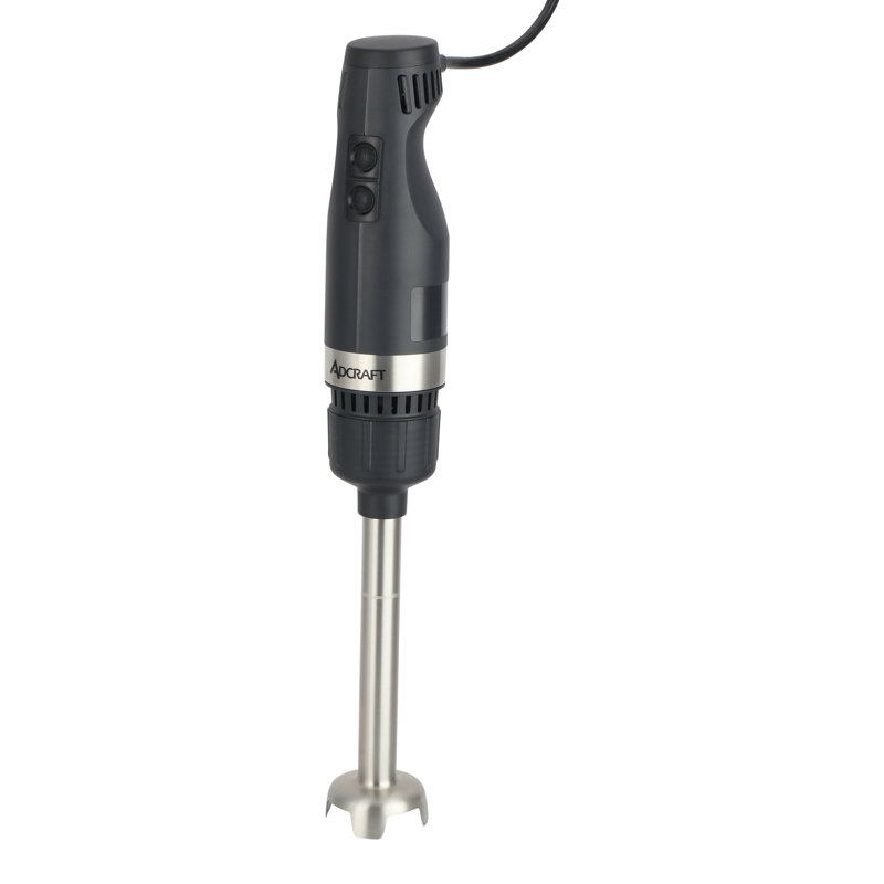 Commercial Variable Speed Stainless Steel Immersion Blender with 8" Shaft