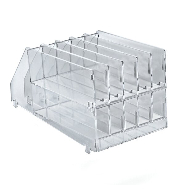 Azar Displays 10-Compartment Pencil Tray, 4-Pack | Wayfair