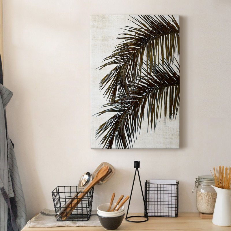 " Palm II ", 12" H x 8" W x 1" D