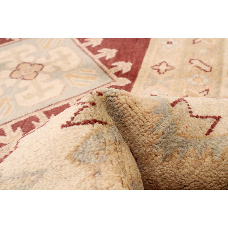 Tapis brun foncé Peshawar Oushak 9 pi 10 po x 13 pi 9 po