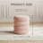 16.1"Wide Modern Boucle Upholstered Storage Ottoman-889080888