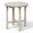 Outdoor Folding Adjustable Adirondack Chair With Hideaway Ottoman & Round Side Table-1954181516