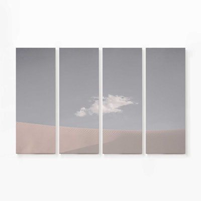 Sables de consolation | Impression sur toile 4 panneaux